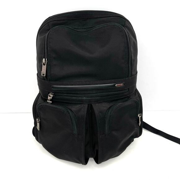 Tumi Ballistic Nylon Compact Backpack Men’s Rucksack Business Logo 26181D4